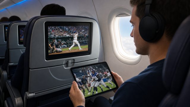 Now You Can Stream Live Sports on United Flights with Starlink Technology