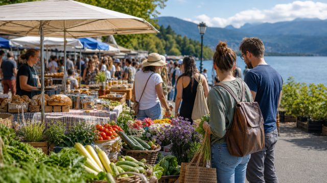 Discover Local Delights at the Vibrant Lakeside Farmers Market